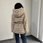 Manteau court ISIDORA – Greige